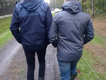 Akcja sadzenia dębów w Nadleśnictwie Brzeziny, 